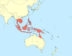 Tetrathemis irregularis distribution map.svg