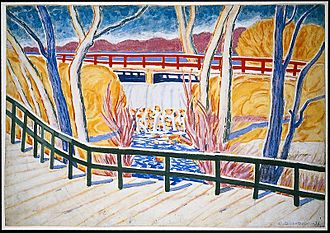 Van Cortlandt Park (Bluemner)