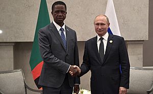 Vladimir Putin and Edgar Lungu, 26 july 2018 (1)