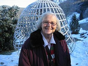 smiling mathematician Yvonne in 2006