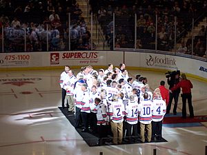 Amerks Alumni at 2011 Home Opener