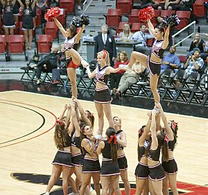 Aztec Cheerleaders