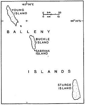 Balleny Map