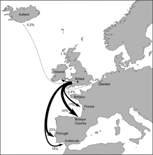 Bristol trade routes1492