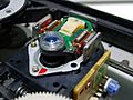 CD Player focusing lens assembly