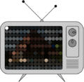 CRT image creation animation