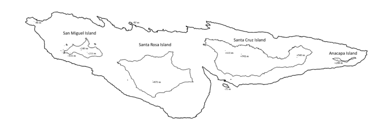 Channel Islands IceAge Sealevels