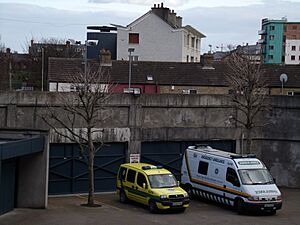 Emergency vehicles, Croke Park