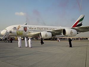 Emirates 100th A380