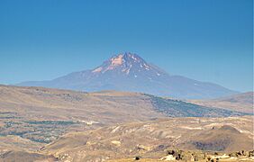 Erciyes From Aktepe Goreme