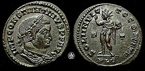 Follis-Constantine-lyons RIC VI 309