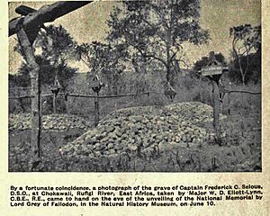 Frederick C. Selous grave