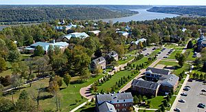 Hanover College Campus Aerial