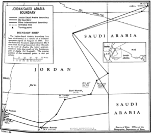 Jordan-Saudi Arabia border