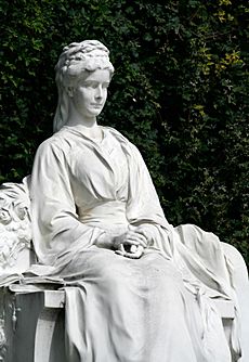 Kaiserin-Elisabeth-Denkmal, Volksgarten Wien 2008 e