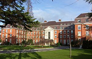 Lensbury clubhouse 2007 by Stephen Parnell