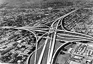 Miami's Midtown Interchange, circa 1960s