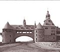 Narragansett Towers and casino postcard