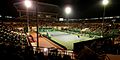 Nungambakkam SDAT Tennis Stadium floodlit match panorama