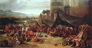 Sack of Rome of 1527 by Johannes Lingelbach 17th century.jpg