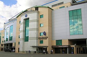 Stamford-Bridge,WestStand entrance, day