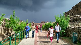 Streets in golconda