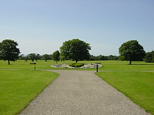 The gardens at Malahide Castle