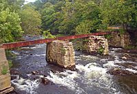 Tioronda Bridge from west