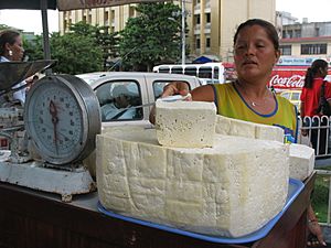 Venta de queso costeño