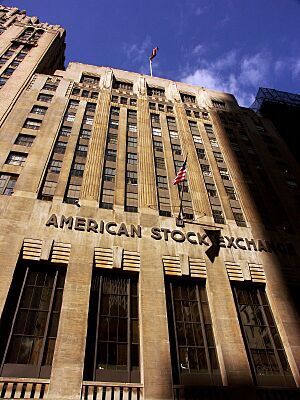 American stock exchange NYC