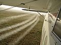 An-2 plane spraying wheat crops