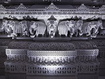 BAPS Robbinsville Mandir - carving 9