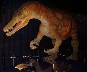 Baryonyx Animatronics model 1 NHM