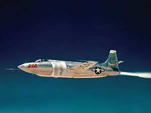 Bell X-1A in flight