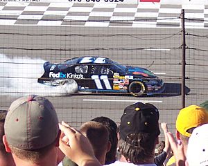 Denny Hamlin Pocono Win 2006