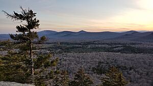 Devils Hill Summit in April