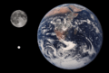 Enceladus Earth Moon Comparison