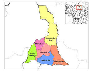 Far North Cameroon divisions