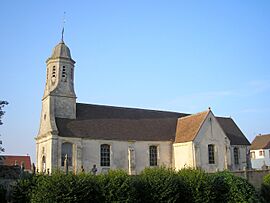 The church in Vieux-Fumé