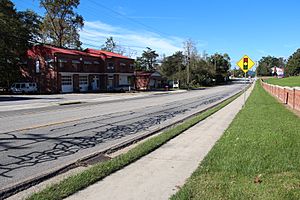 Georgia State Route 2 in Young Harris