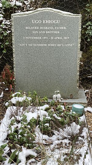 Grave of Ugo Ehiogu