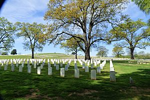 Graves at Chattanooga National Cemetery