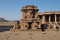 Hampi, Vittala Temple, Kallina Ratha, India