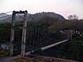 Hanging bridge at tenmala