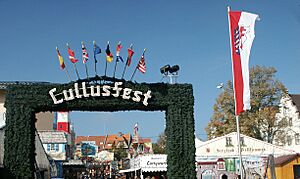 Hersfelder lullusfest entrance