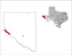 Hudspeth County FortHancock.svg