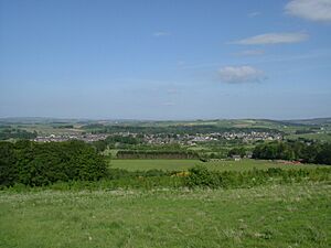 Insch viewed from Dunnideer