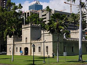 Iolani Palace Barracks