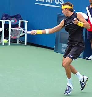 Juan Martín del Potro at the 2009 US Open 02