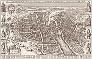 Map of Paris by Claes Jansz. Visscher - Harold B. Lee Library